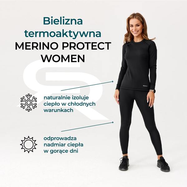 bielizna termoaktywna damska merino